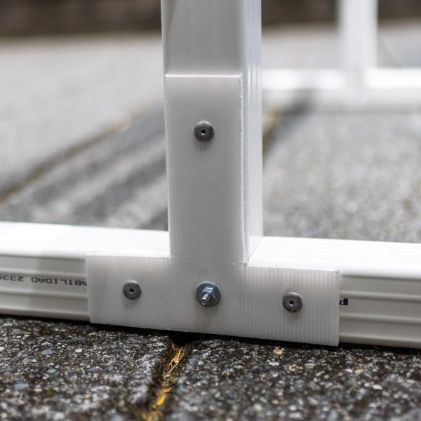 BARRICADA PLÁSTICA DESARMABLE TEMPORAL DE OBRA.